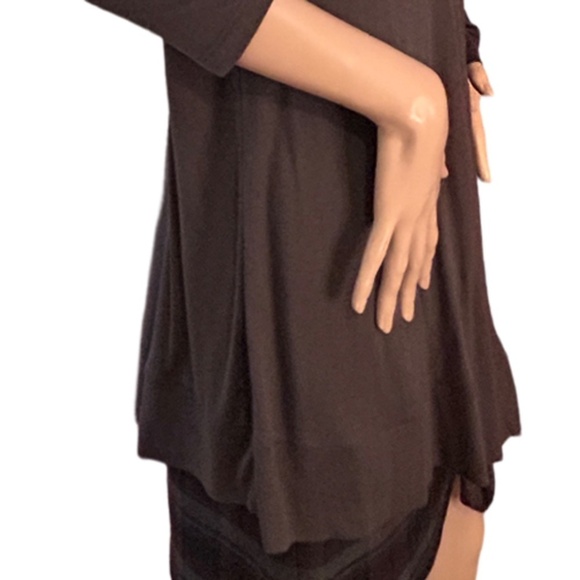 Banana Republic Modal Waterfall Sweater Open Front Cardigan Top Button Accents - Picture 10 of 15